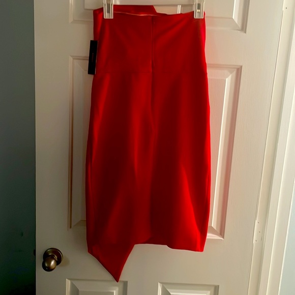 Lulu’s Red Queen of the City Cocktail Dress - Picture 3 of 5